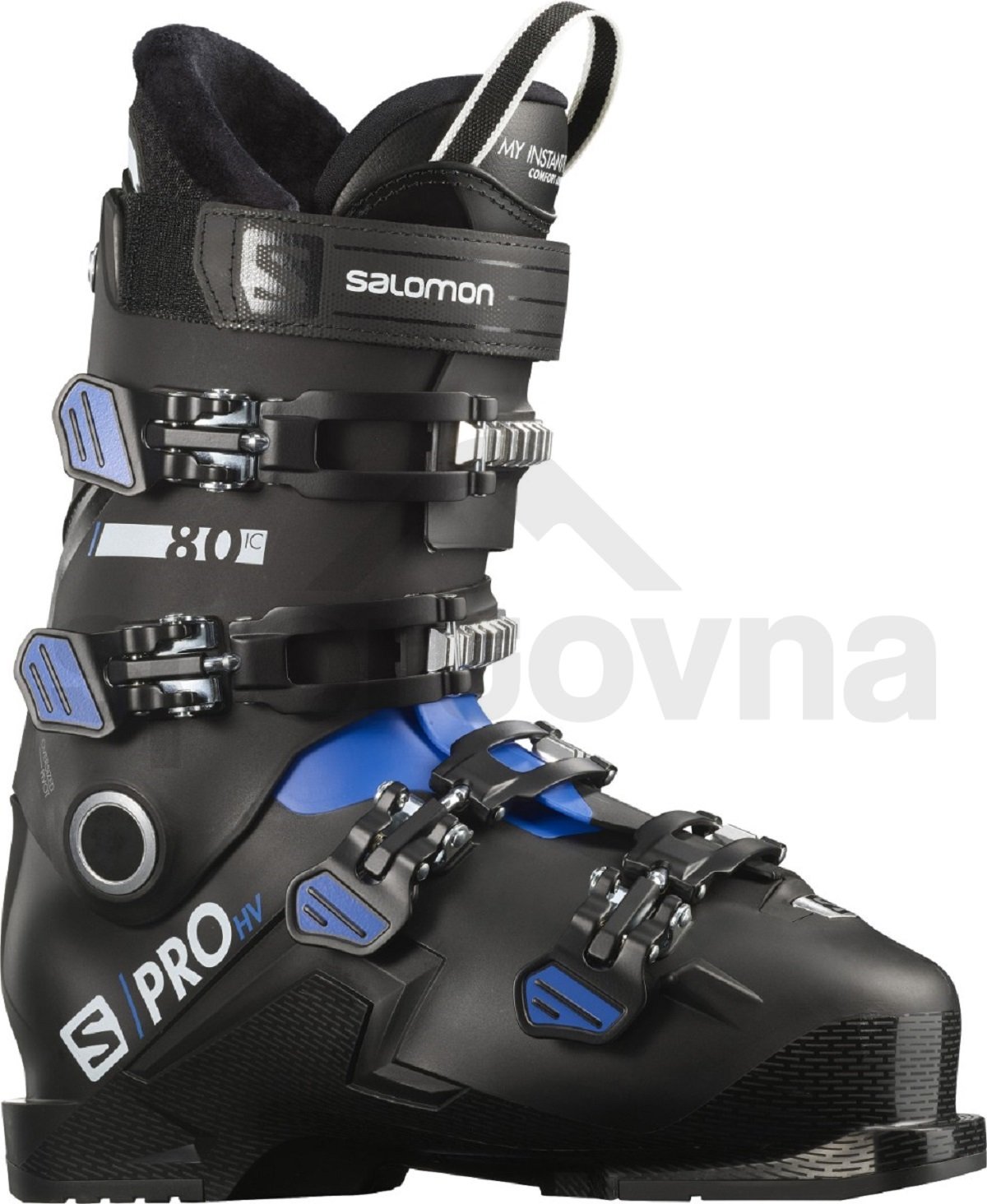 Lyžařské boty Salomon S/Pro HV 80 IC Black M - černá/modrá
