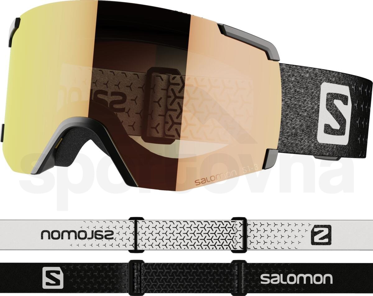 Lyžařské brýle Salomon S/view Photo - černá