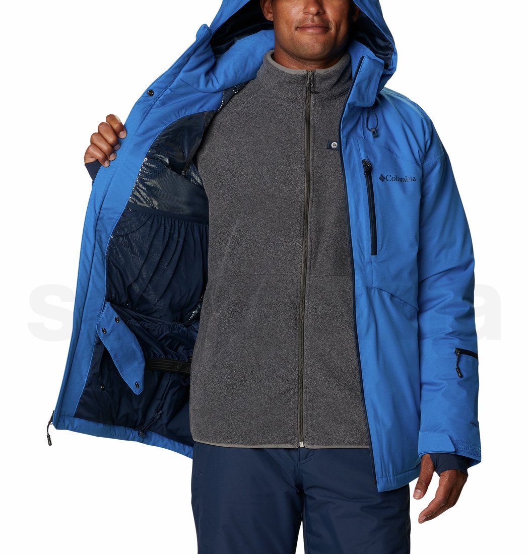 Bunda Columbia Peak Divide™ Jacket M - modrá