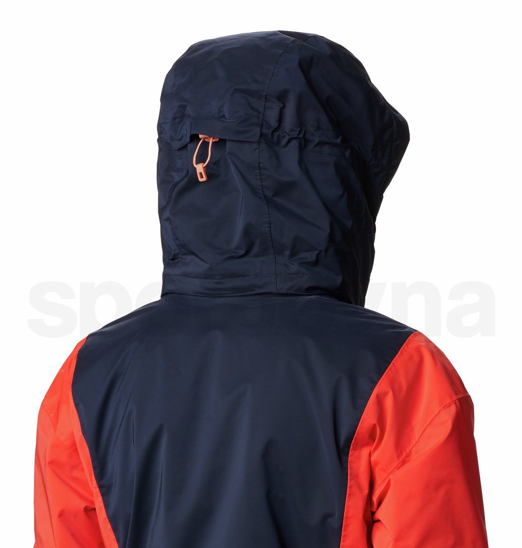 Bunda Columbia Snow Diva™ Insulated Jacket W - modrá/oranžová/růžová