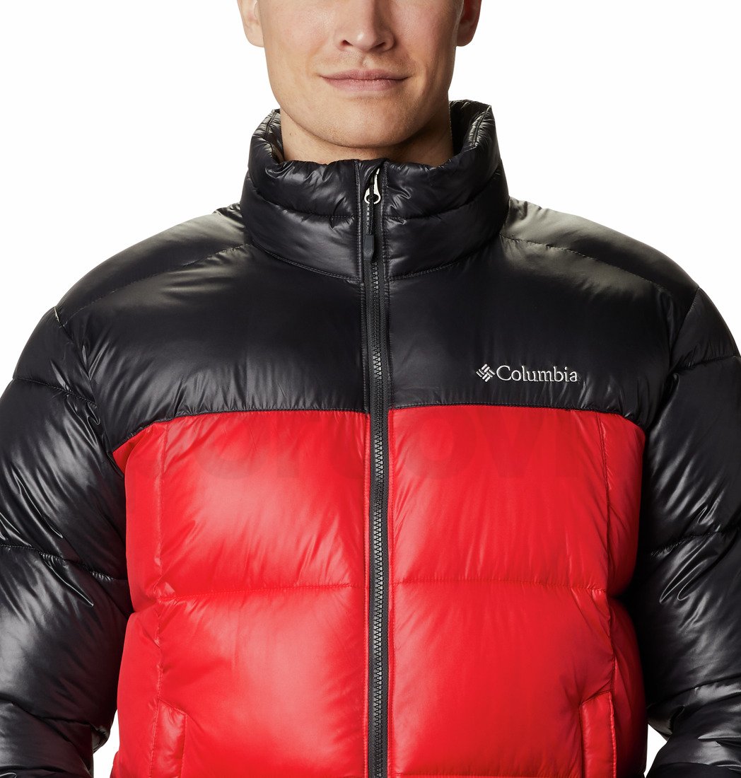 Bunda Columbia Pike Lake™ Jacket M - červená/černá