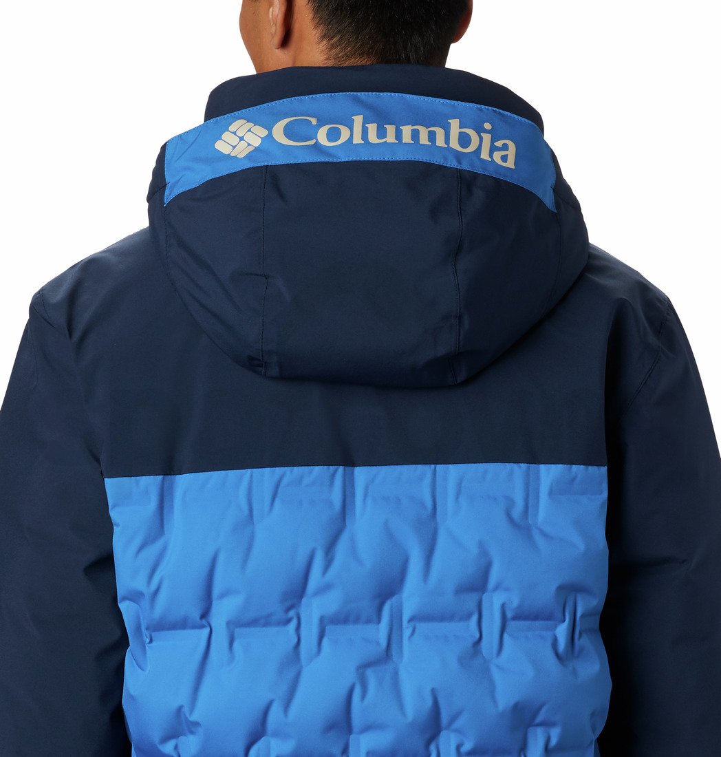 Bunda Columbia Wild Card™ Down Jacket M - tmavě modrá/modrá