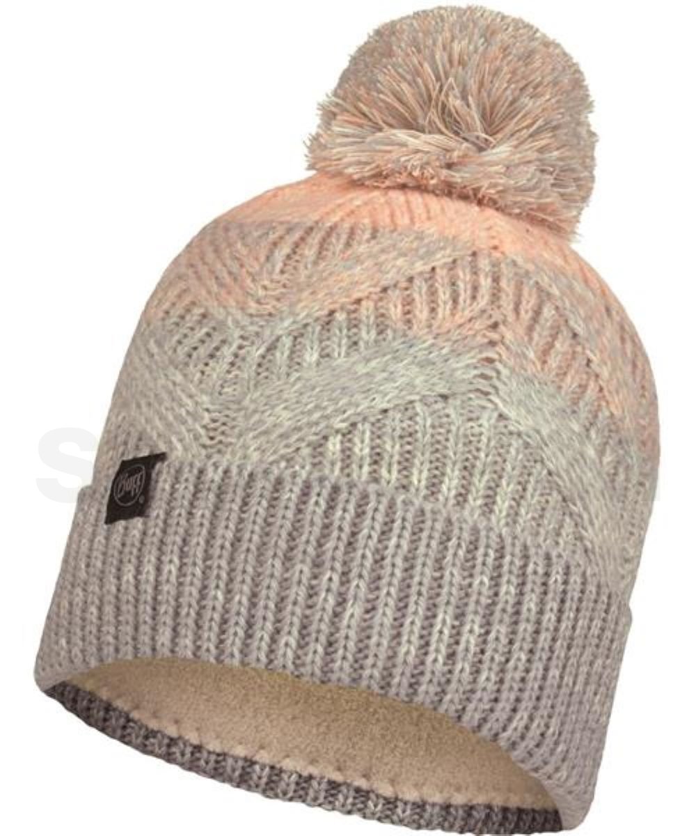 Čepice Buff Knitted Polar Hat Masha Air W - šedá/růžová