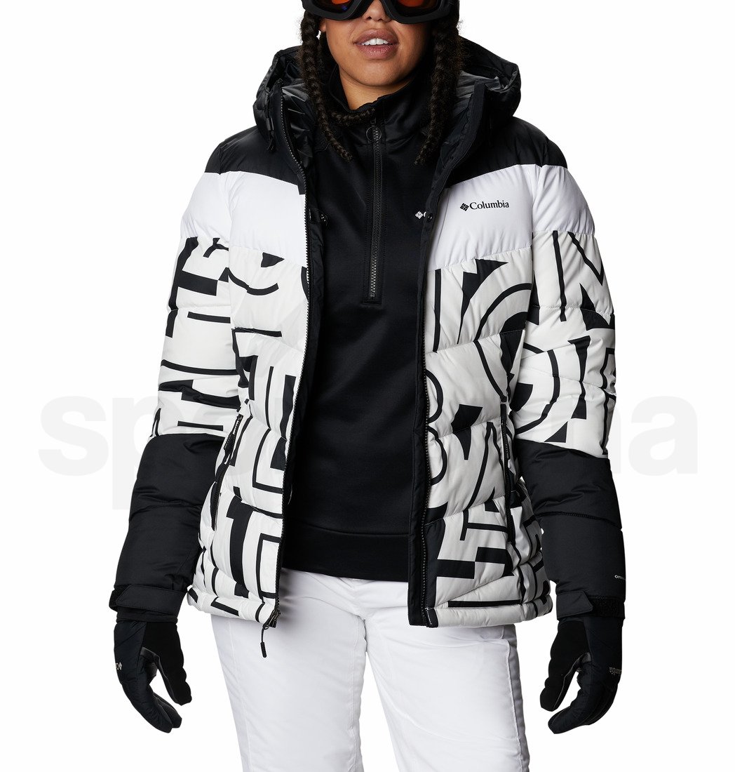 Bunda Columbia Abbott Peak™ Insulated Jacket W - černá/bílá