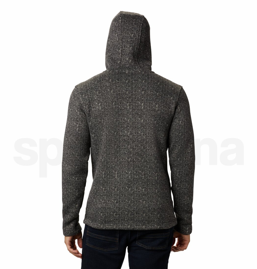 Mikina Columbia M Chillin™ Hooded FZ Fleece M - černá/šedá