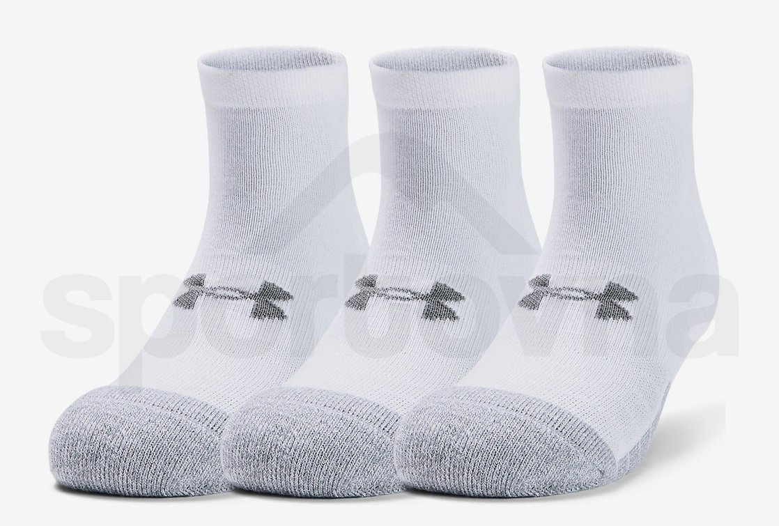 Ponožky Under Armour Heatgear Locut - bílá