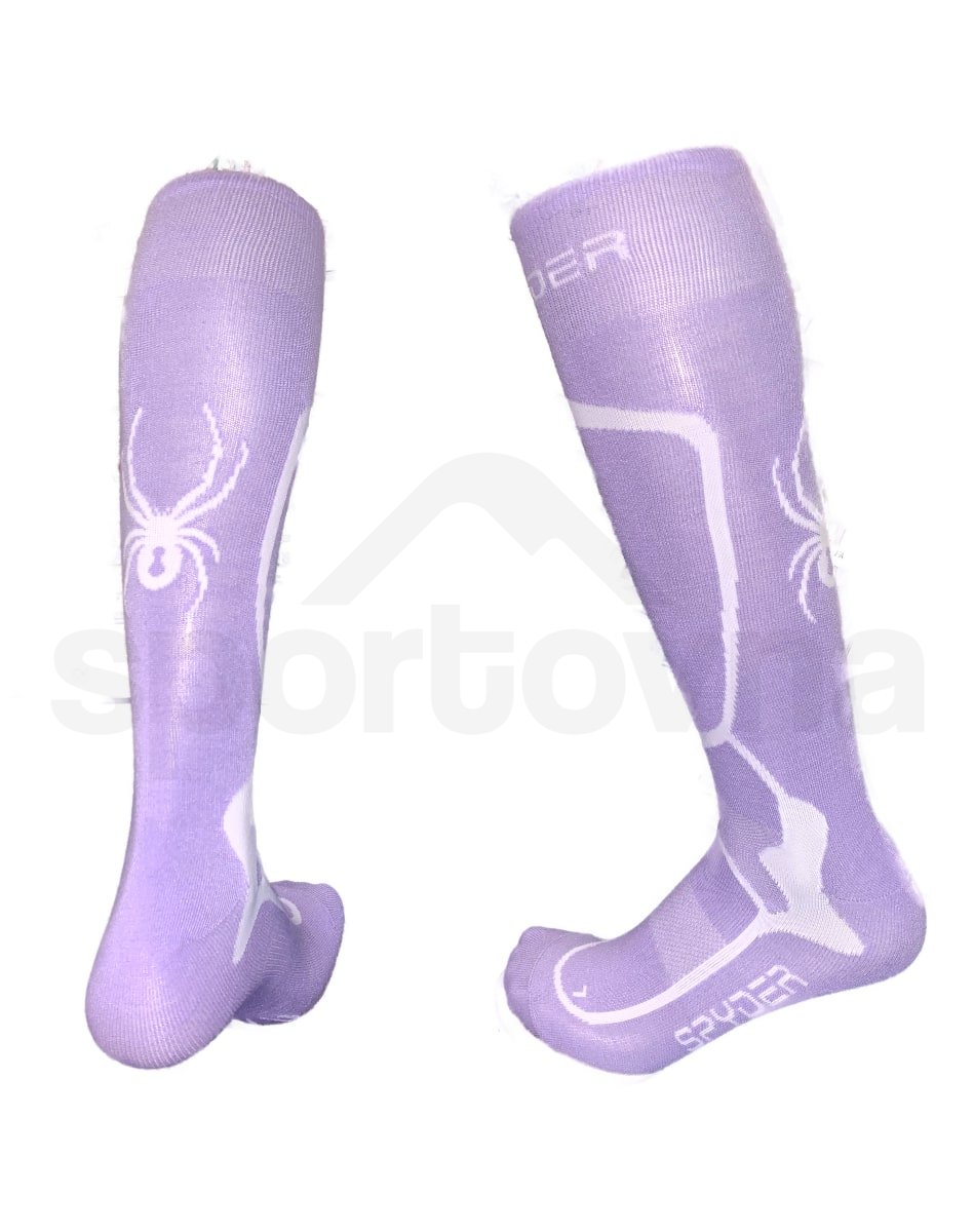 Ponožky Spyder Pro Liner - fialová