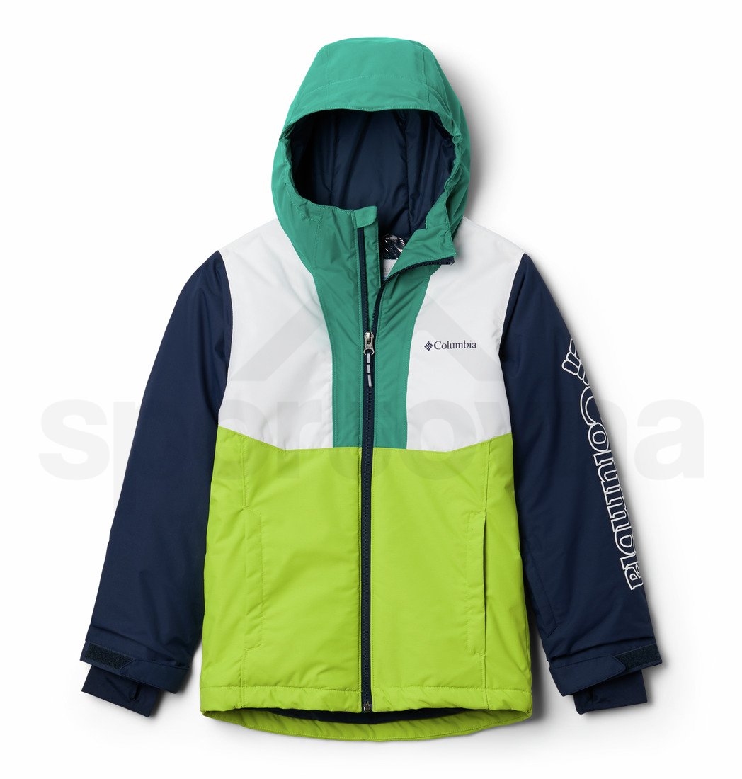 Bunda Columbia Timberturner™ Jacket - bílá/zelená