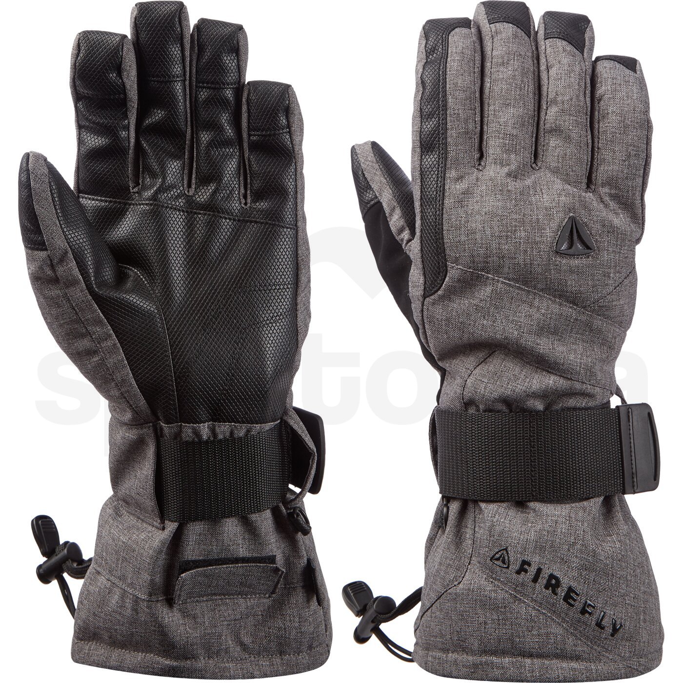 Snowboardové rukavice Firefly Volker Aquamax M - šedá