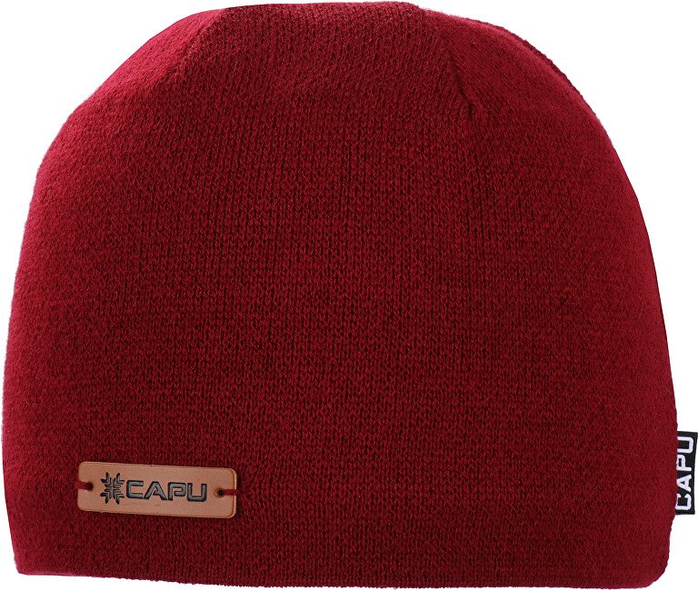 Čepice Capu 1691B M - červená