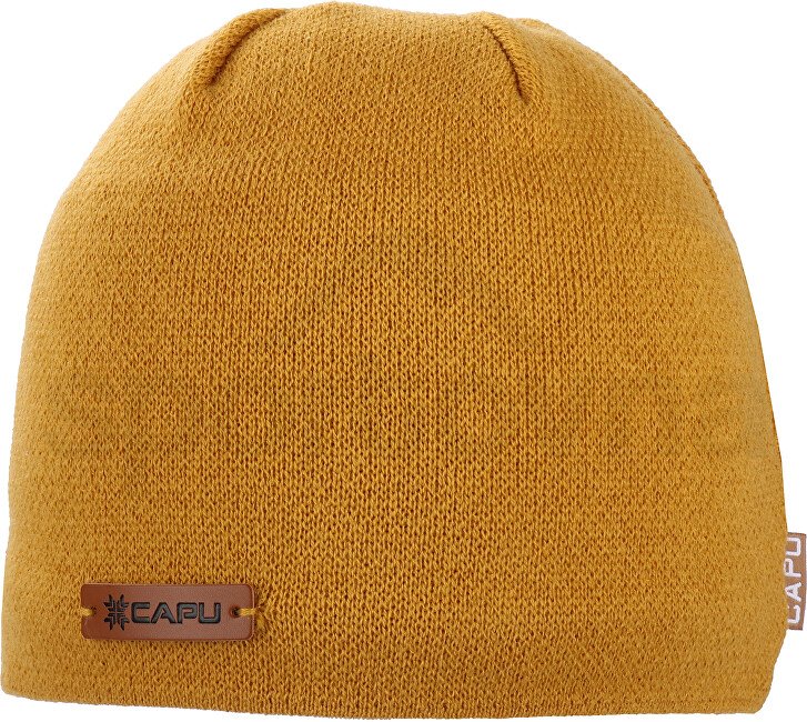 Čepice Capu 1691A M - žlutá