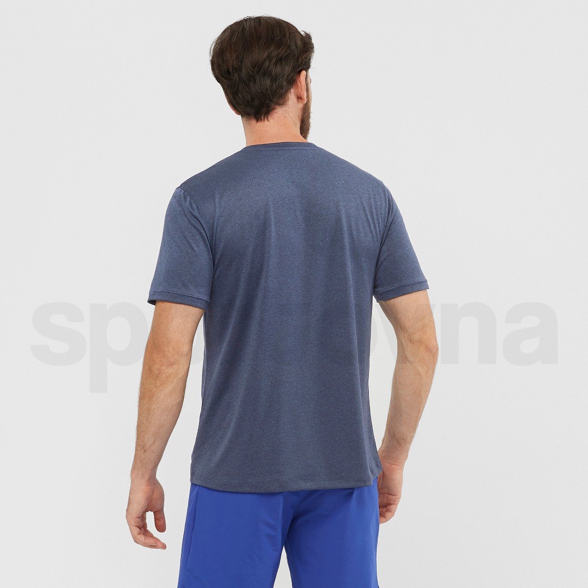 Tričko Salomon EXPLORE TEE M - tmavě modrá