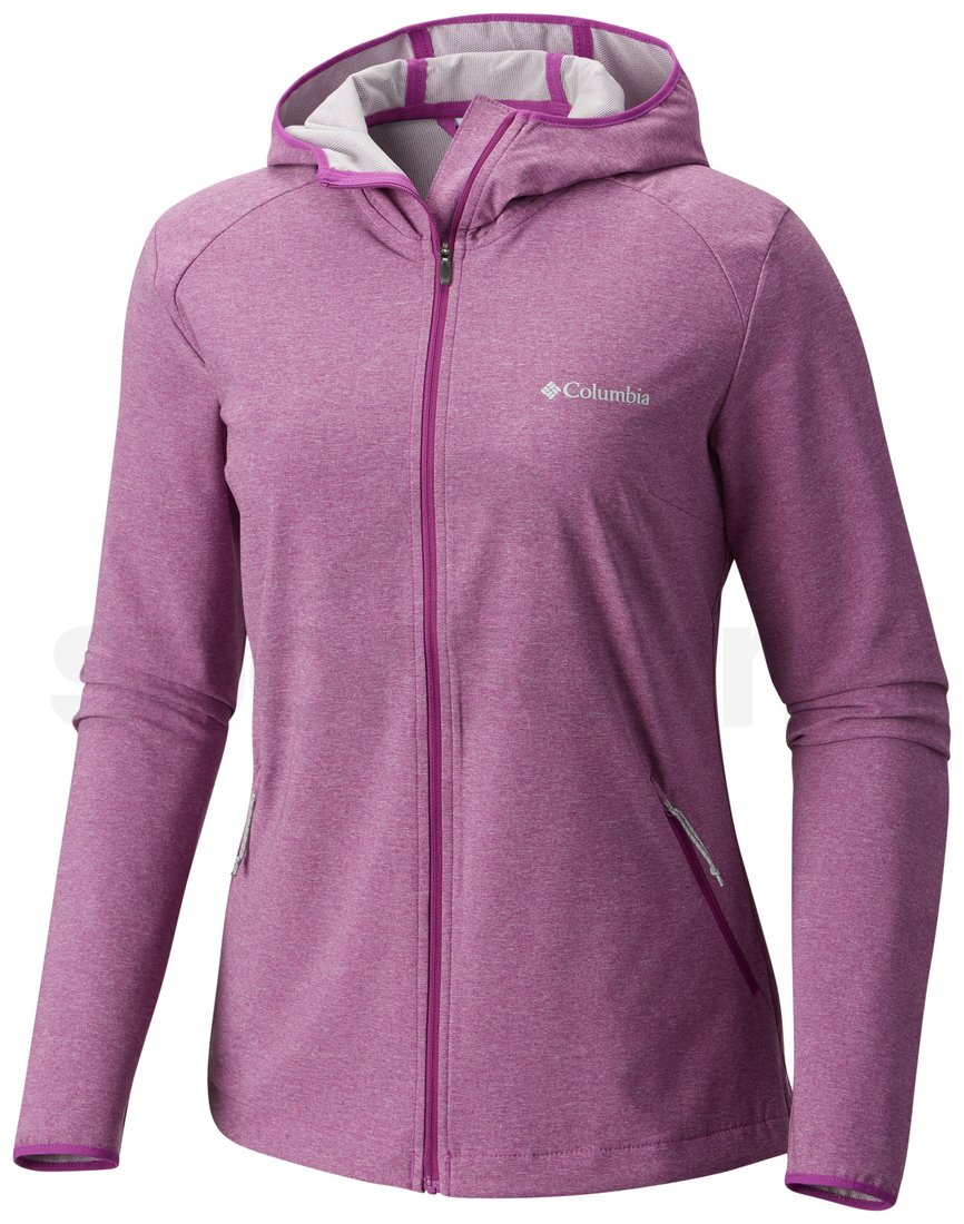 Bunda Columbia Heather Canyon™ Softshell Jacket W - fialová