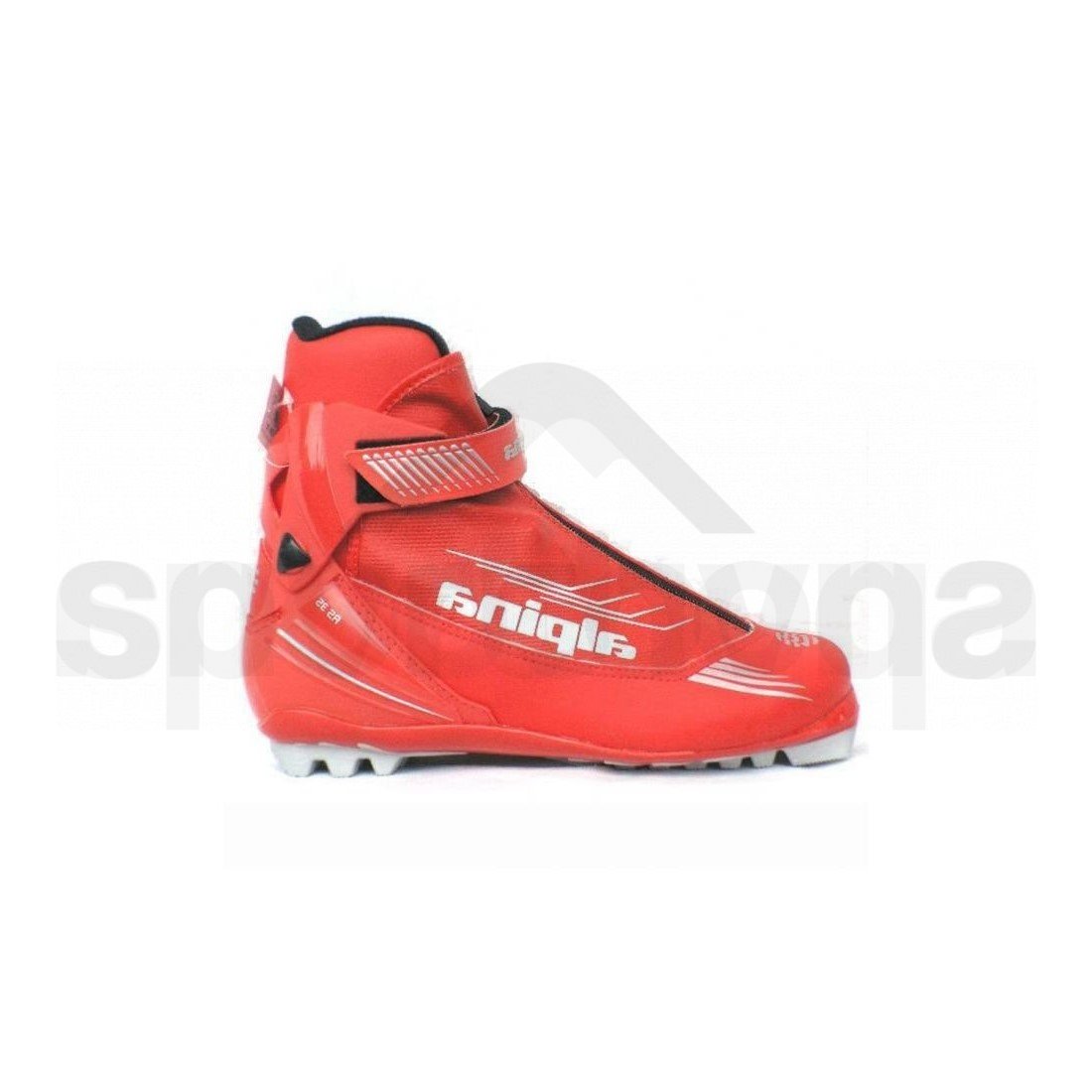 Boty na běžky ALPINA RS 35 - červená/stříbrná