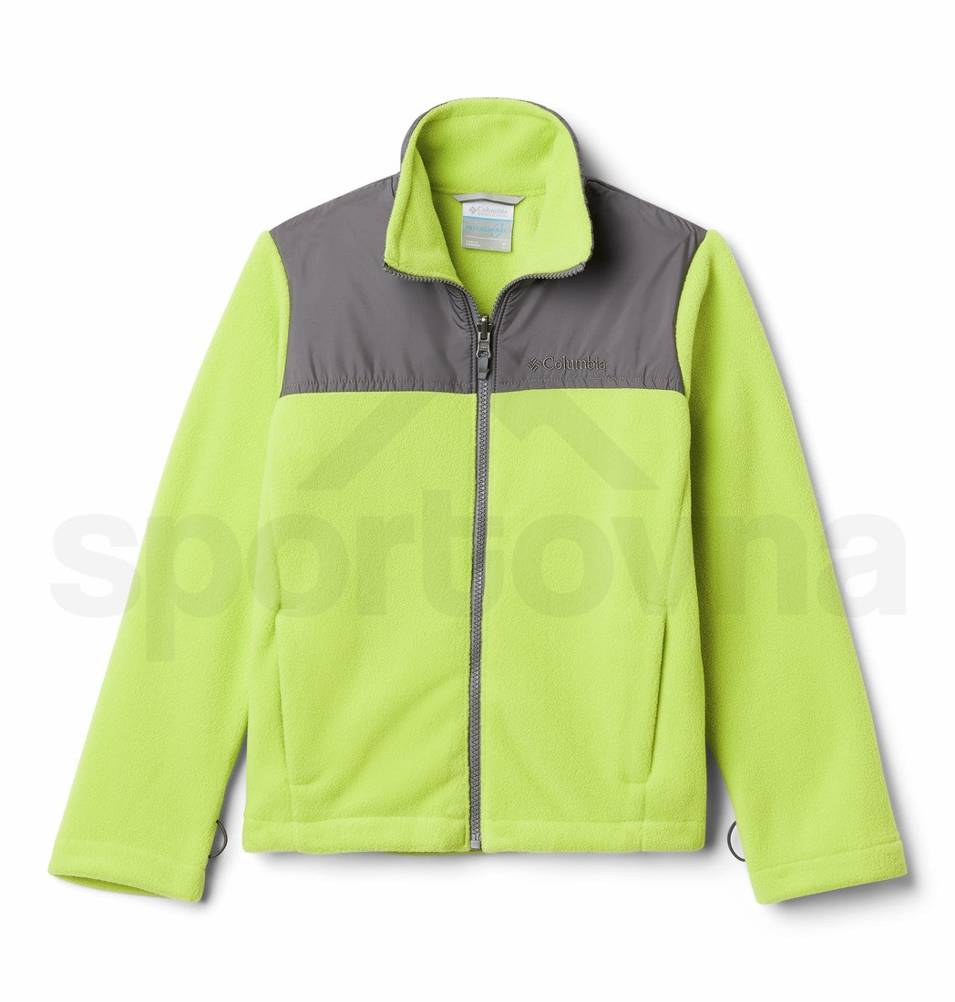 Bunda Columbia Bugaboo™ II Fleece Interchange Jacket Y - modrá/zelená