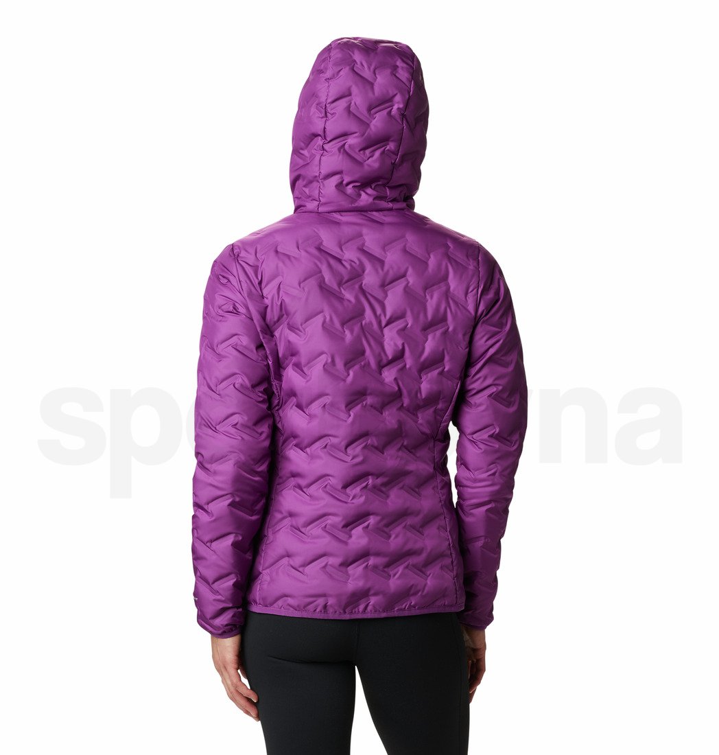 Bunda Columbia Delta Ridge™ Down Hooded Jacket W - fialová
