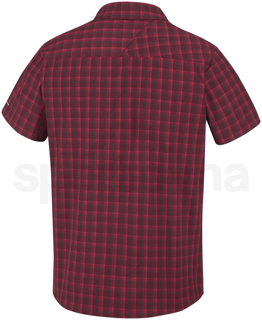Košile Columbia Triple Canyon™ Short Sleeve Shirt M - červená
