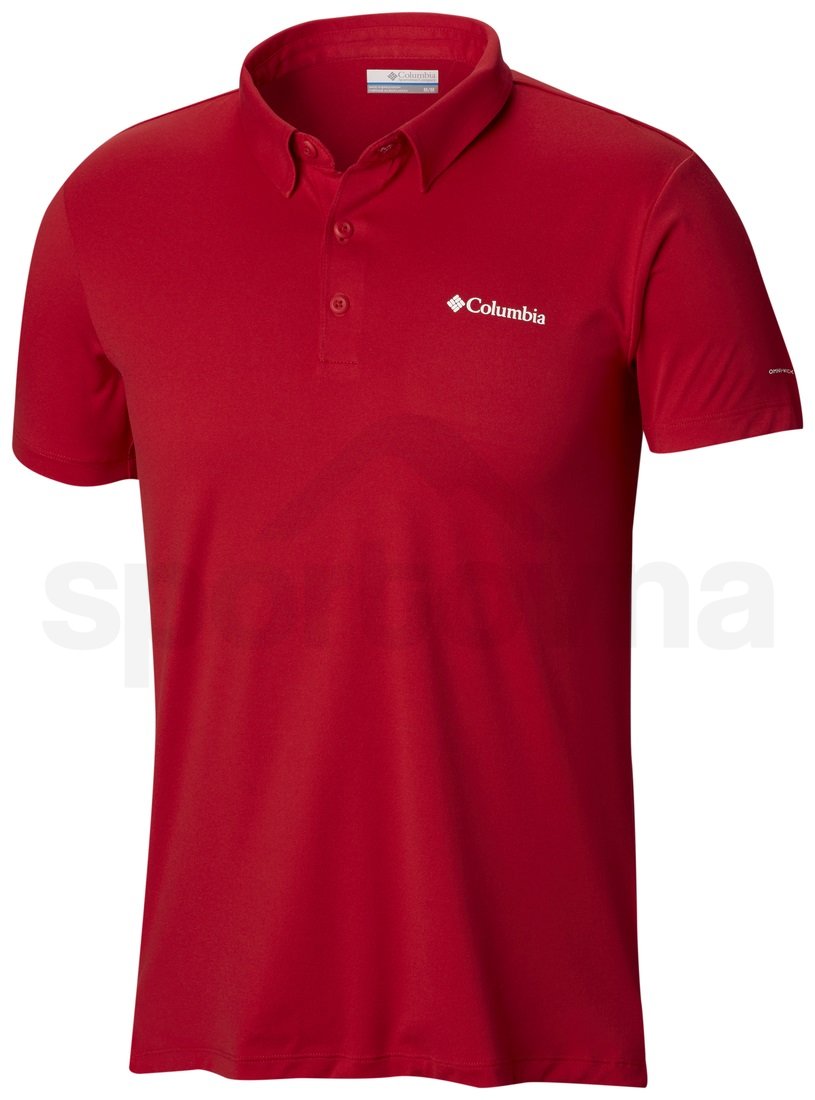 Tričko Columbia Triple Canyon™ Tech Polo M - červená
