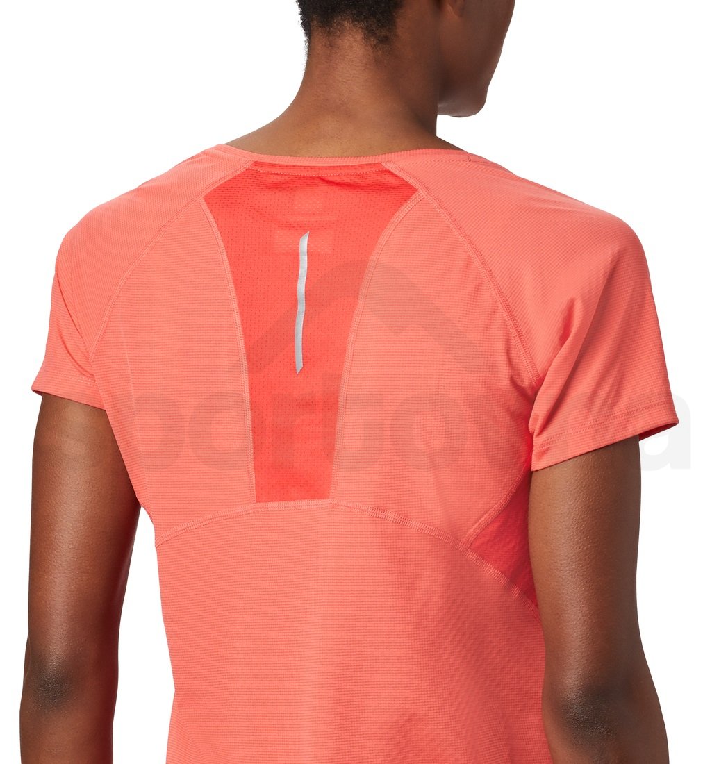 Tričko Columbia Titan Ultra™ II Short Sleeve W - oranžová/červená