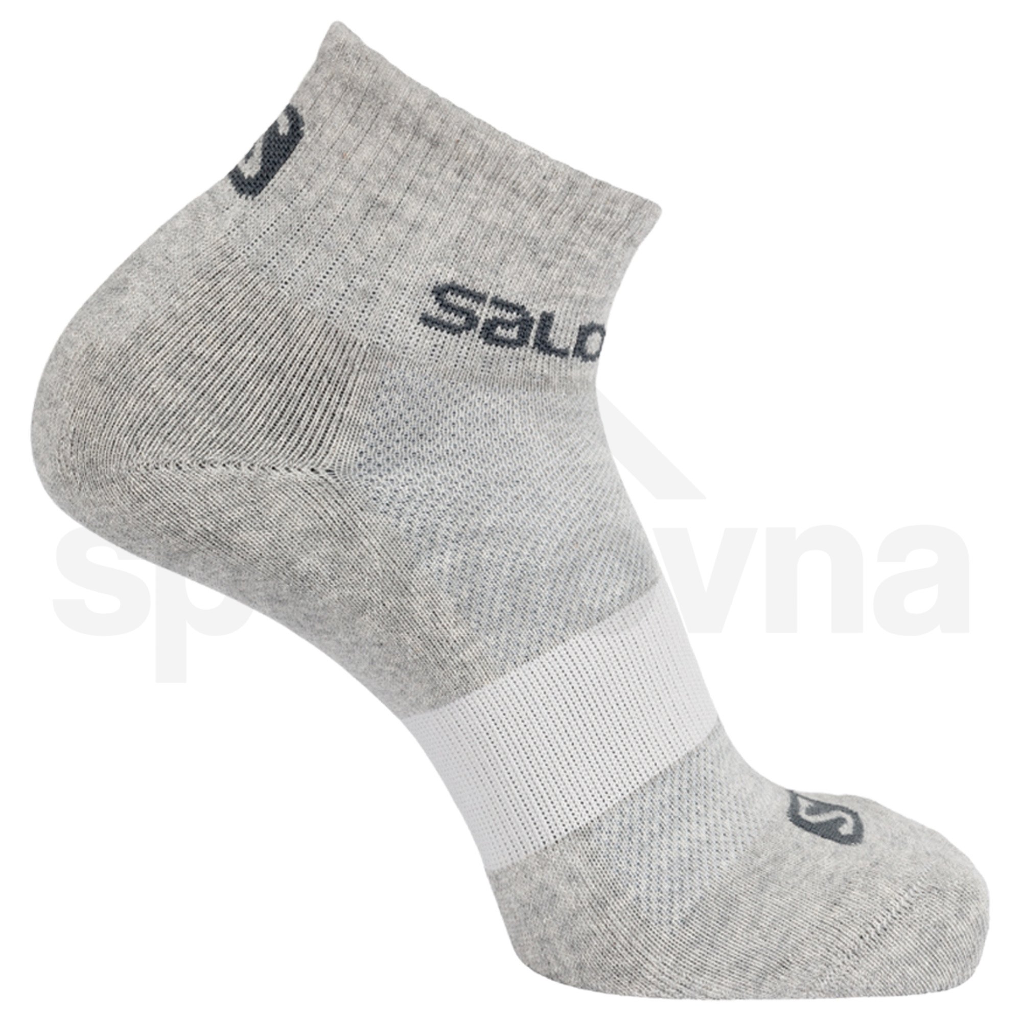 Ponožky Salomon Evasion 2-Pack - šedá