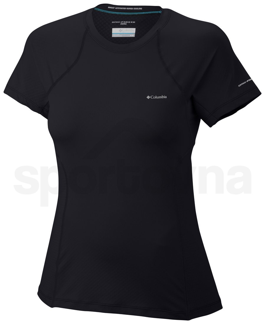 Tričko Columbia Women's Coolest Cool™ Short Sleeve Top W - černá