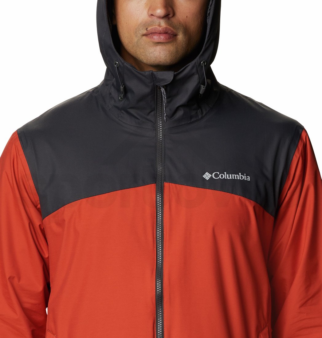 Bunda Columbia Ridge Gates™ Jacket M - oranžová/černá