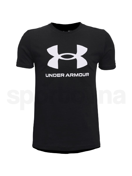 Tričko Under Armour Sportstyle Logo SS - černá