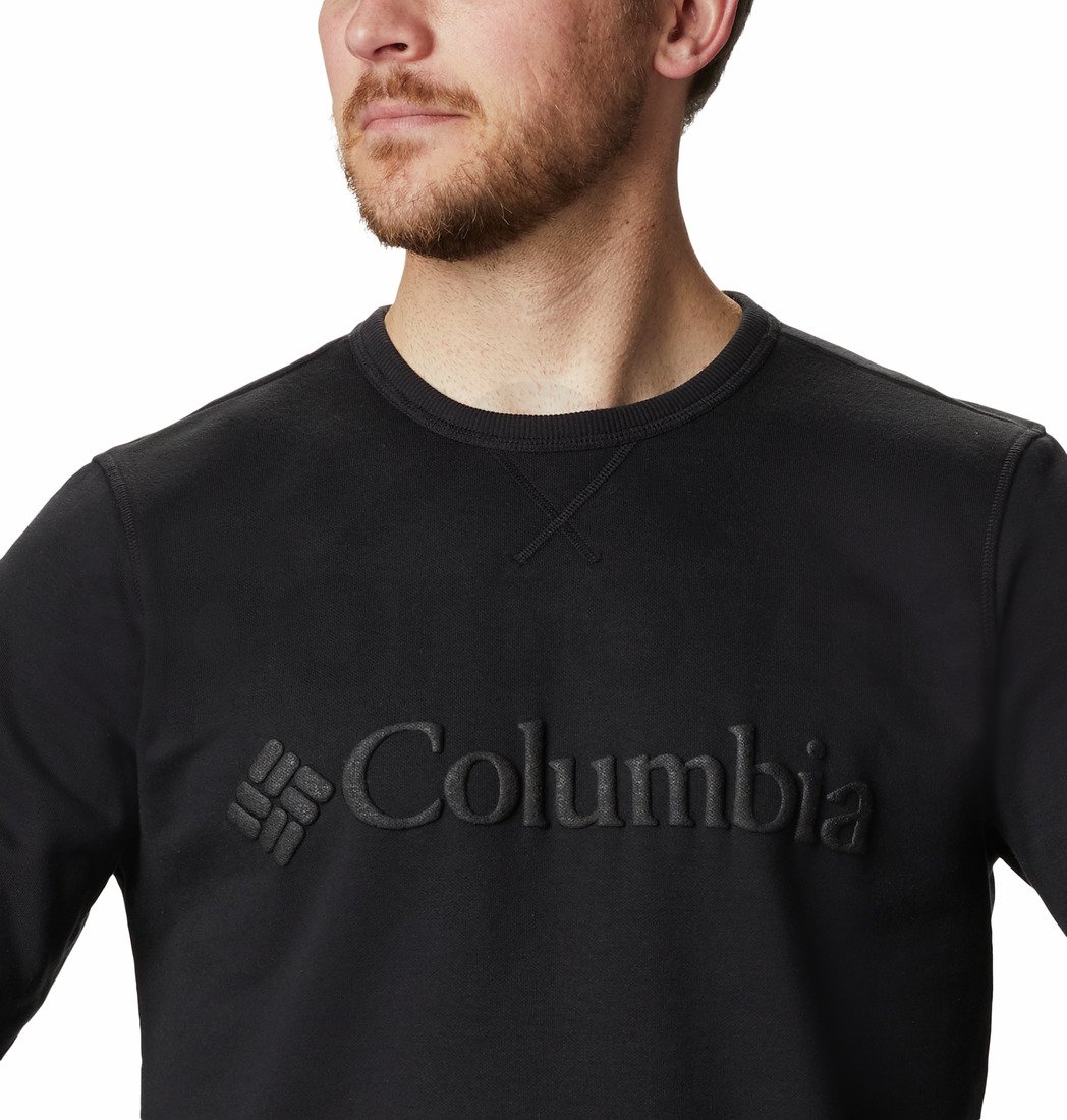 Mikina M Columbia™ Logo Fleece Crew M - černá