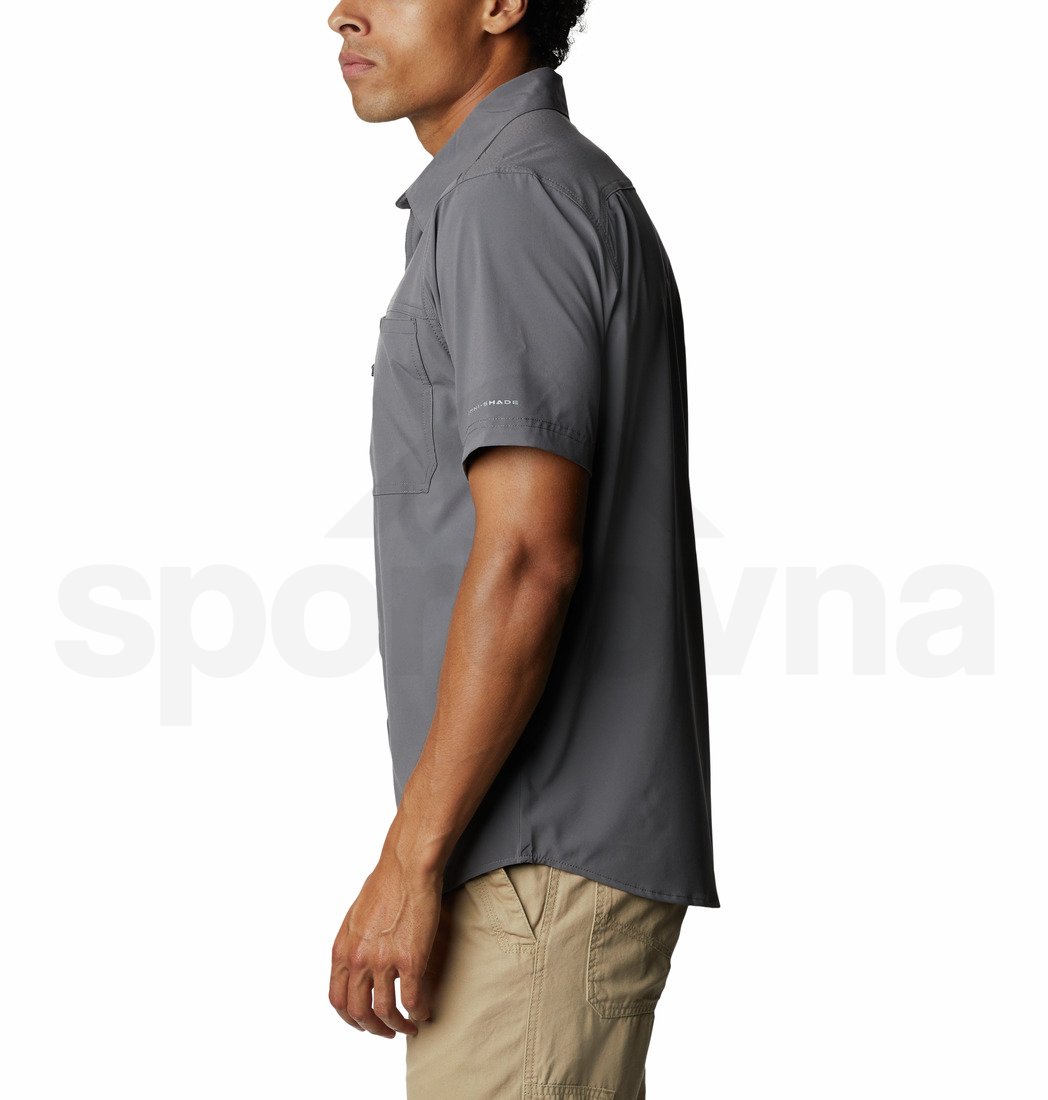 Košile Columbia Triple Canyon™ Solid Short Sleeve II M - šedá