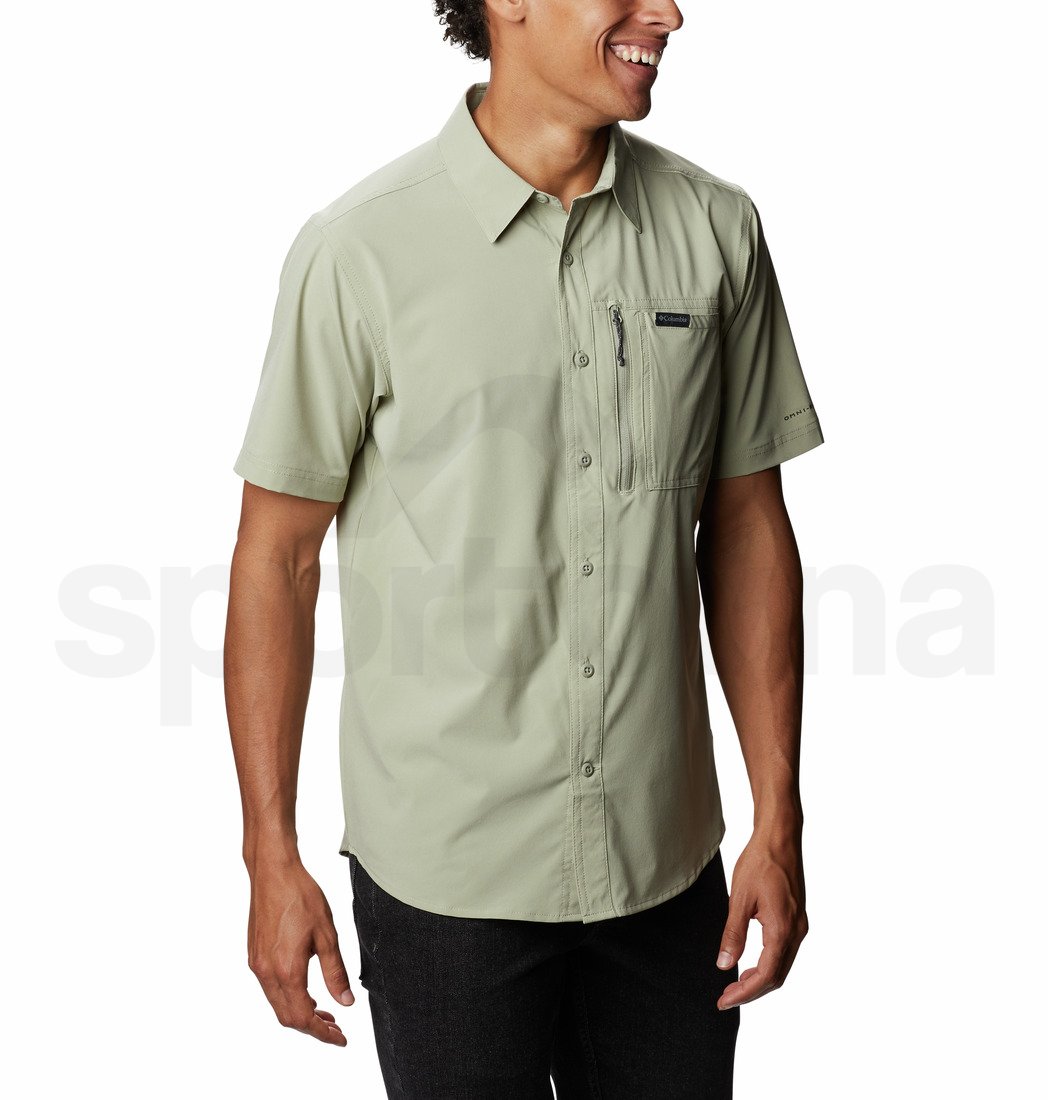 Košile Columbia Triple Canyon™ Solid Short Sleeve II M - béžová