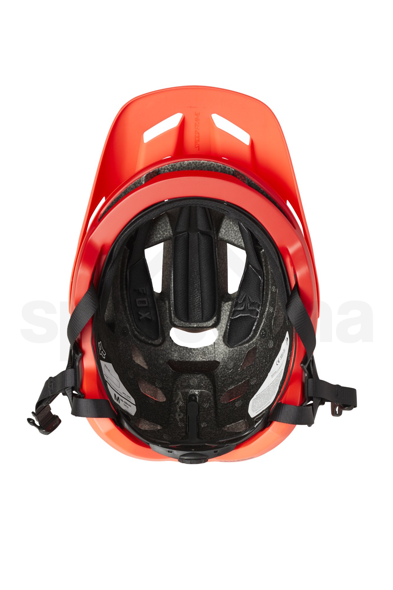 Cyklo helma Fox Speedframe Helmet Mips - neonově červená