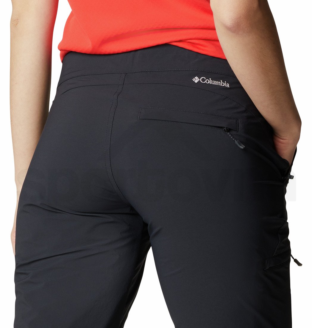 3/4 kalhoty Columbia Muir Pass™ II Cropped Pant W - černá (standardní délka)
