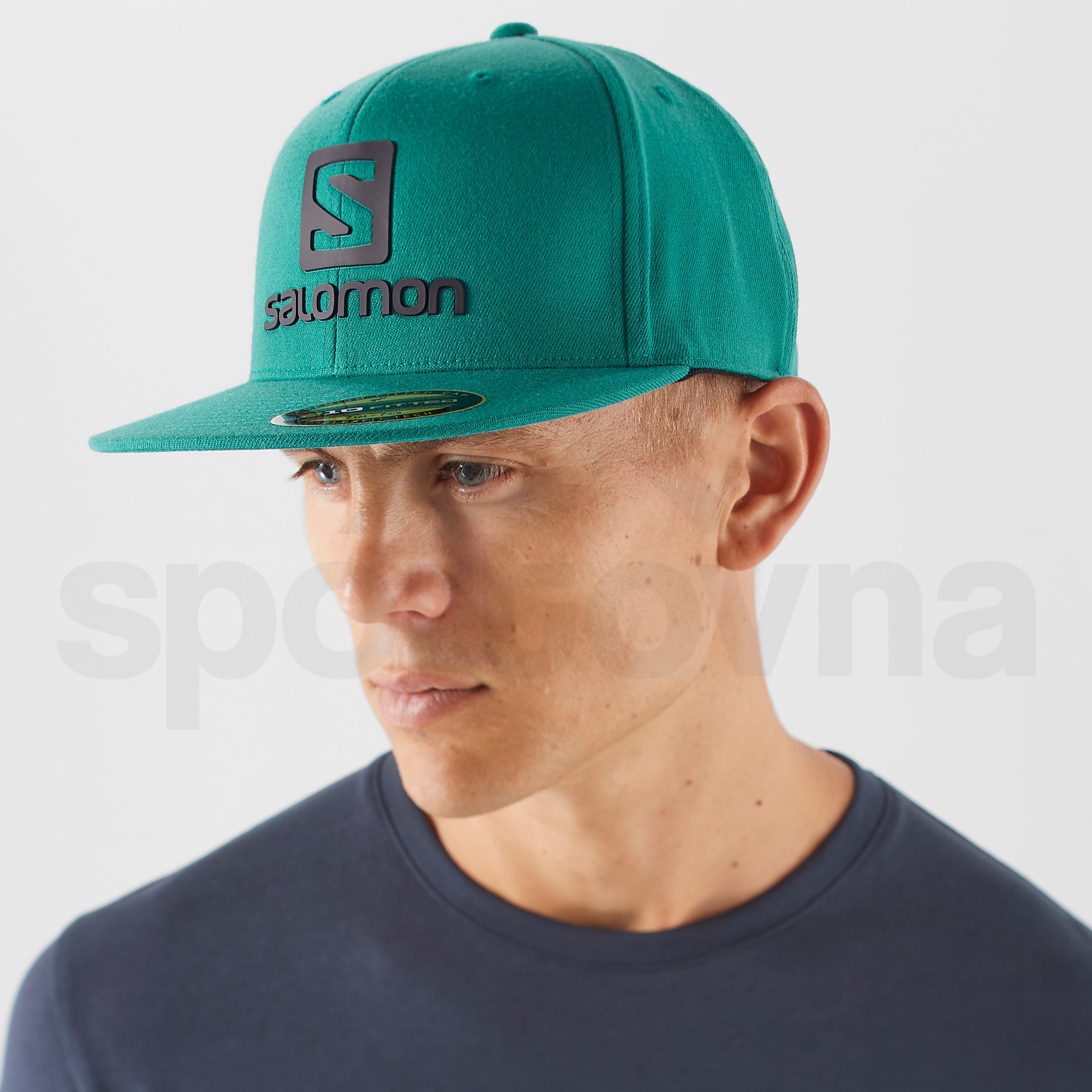 Kšiltovka Salomon Logo Cap Flexit® - zelená