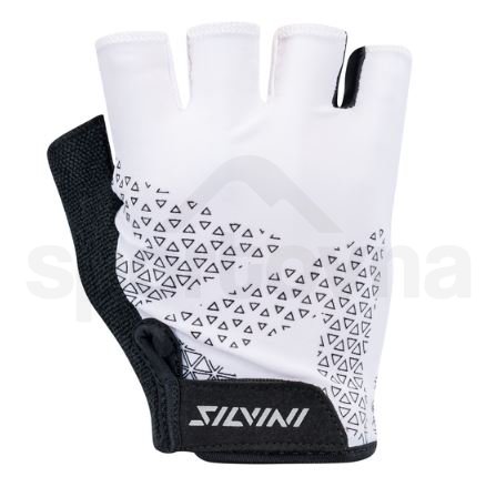 Cyklo rukavice Silvini Aspro W - bílá/černá