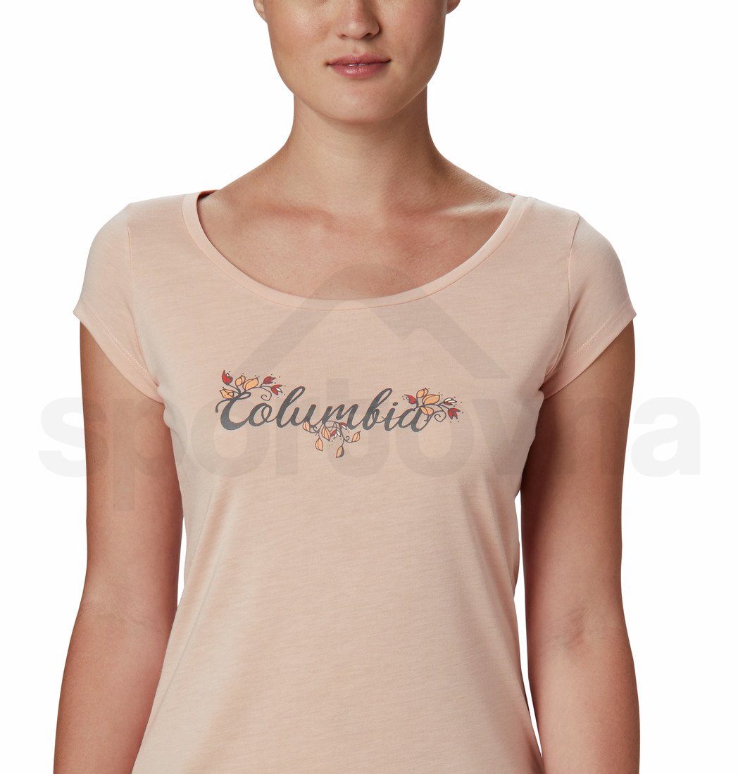 Tričko Columbia Shady Grove™ SS Tee W - světle růžová