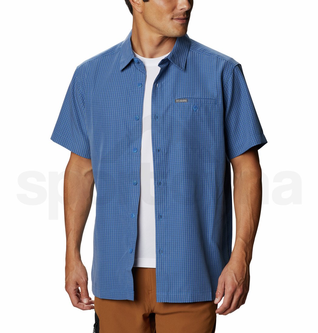 Košile Columbia Lakeside Trail™ Short Sleeve II M - modrá