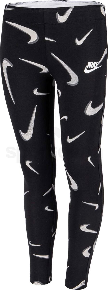 Legíny Nike Sportswear Favorites J - černá/bílá