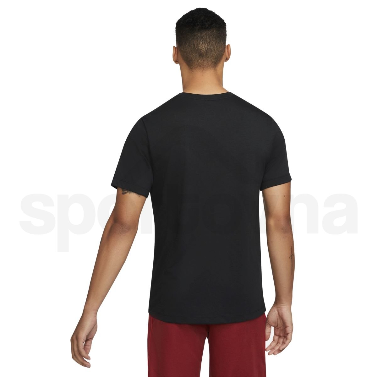 Tričko Nike Pro Tee M - černá/oranžová