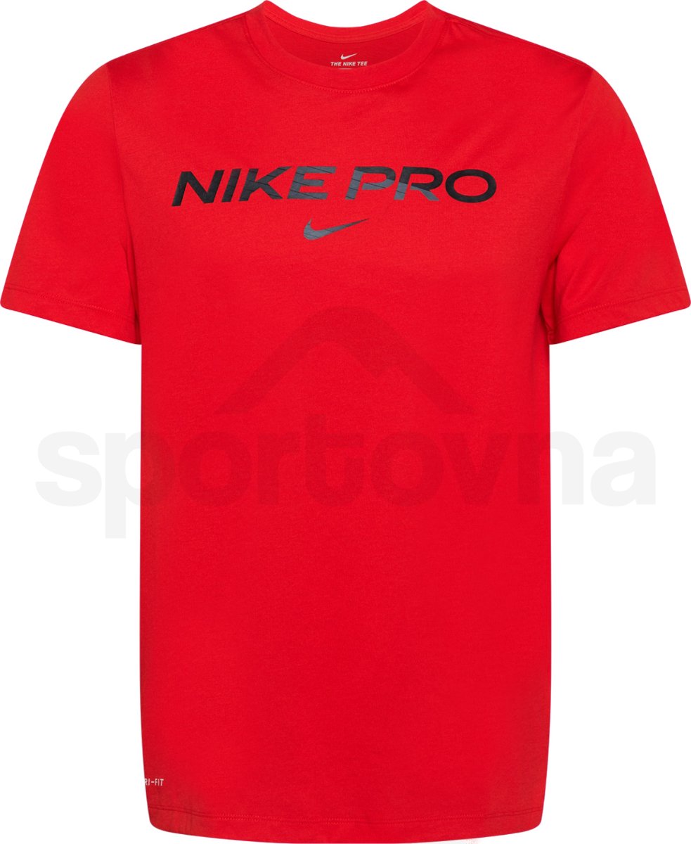 Tričko Nike Pro Tee M - červená