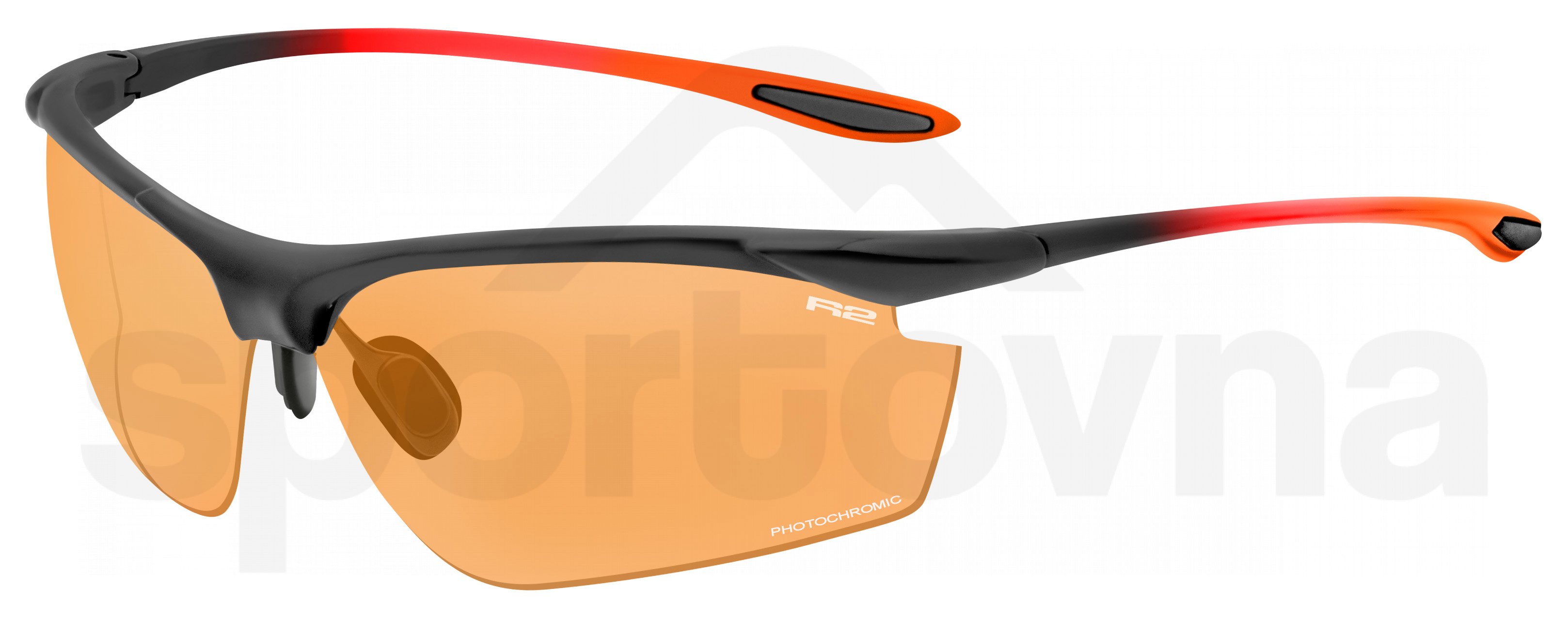 Sportovní brýle R2 PEAK - oranžová/černá