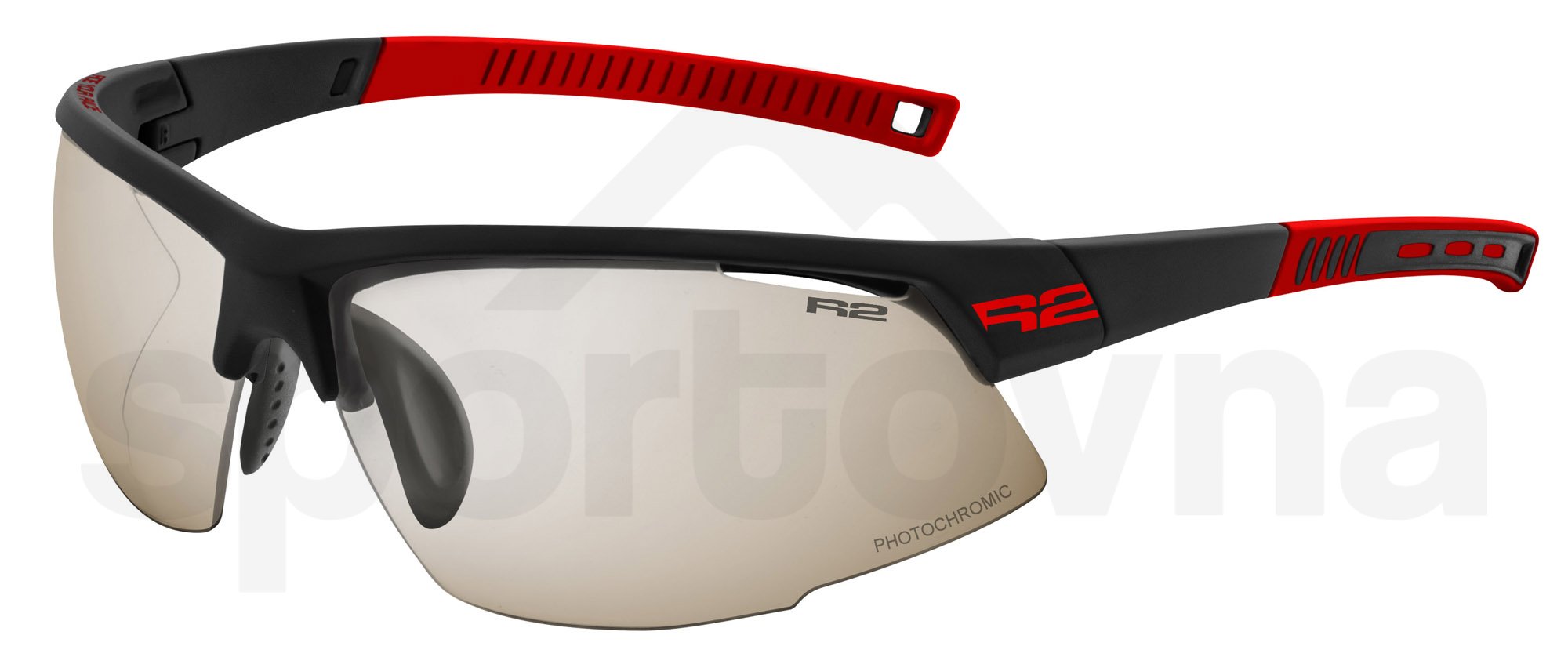 Sportovní brýle R2 Racer - černá/červená
