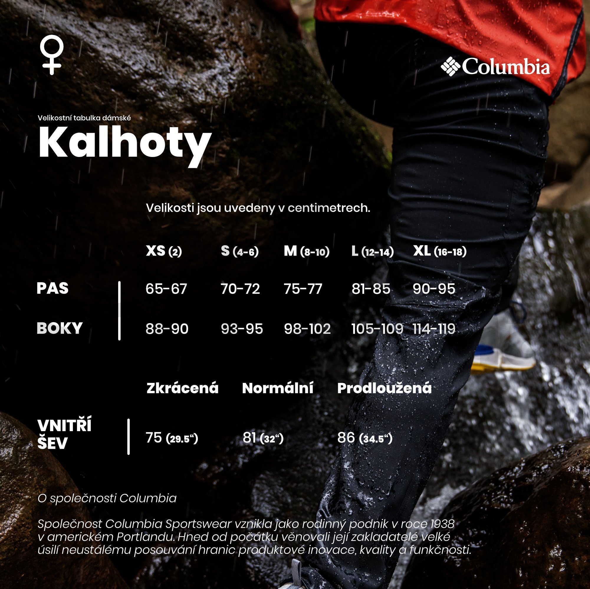 Kalhoty Columbia Saturday Trail™ Pant W - fialová
