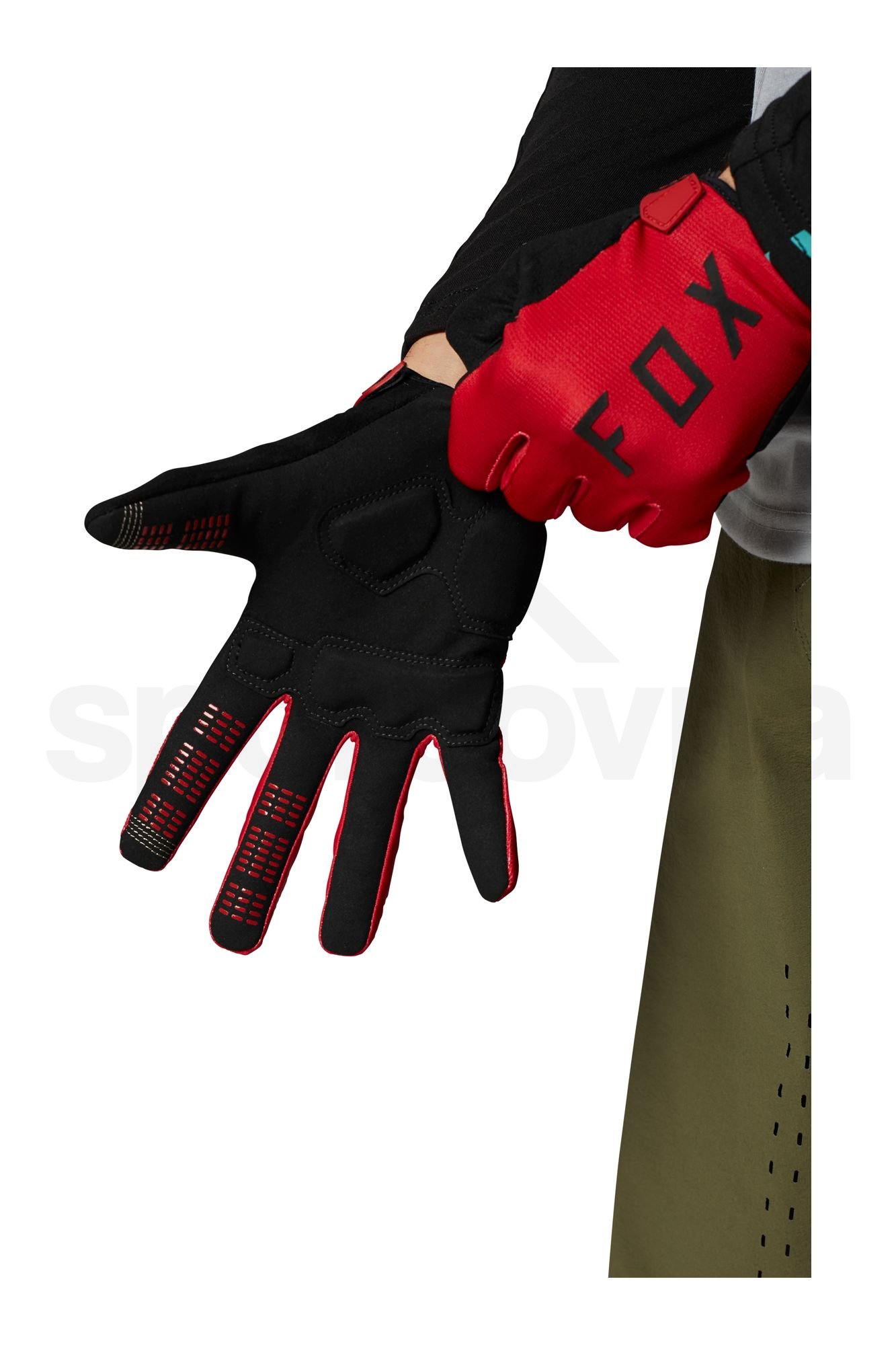 Rukavice Fox Ranger Glove Gel M - červená