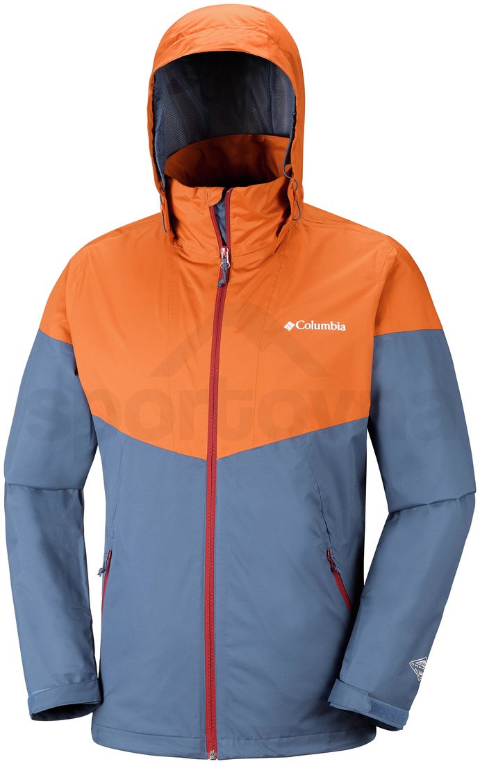 Bunda Columbia Inner Limits™ Jacket M - modrá/oranžová