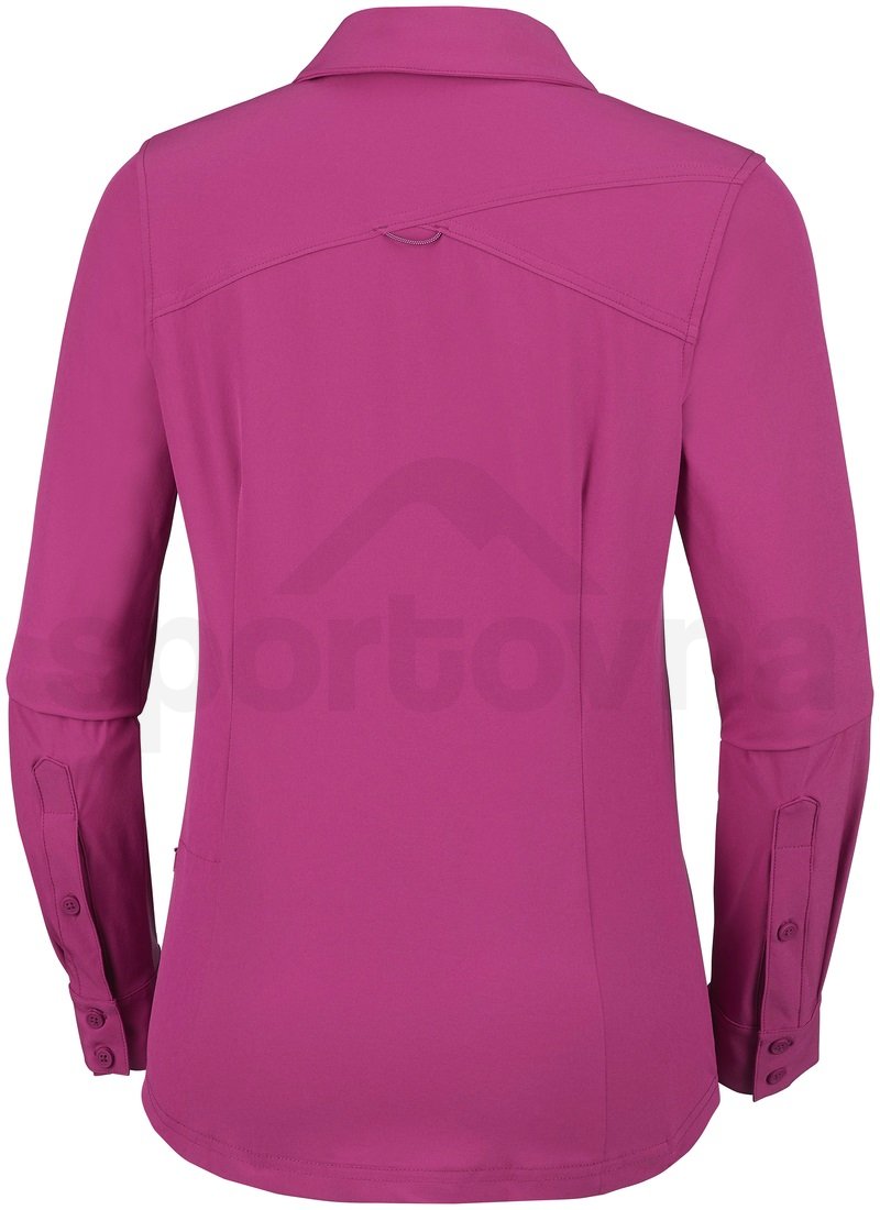Košile Columbia Saturday Trail™ Stretch LS Shirt W - fialová