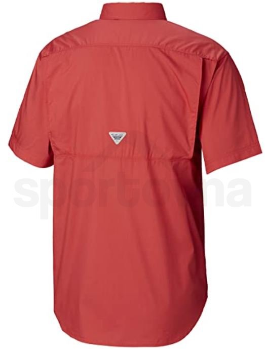 Košile Columbia PFG Harborside SS Shirt M - červená