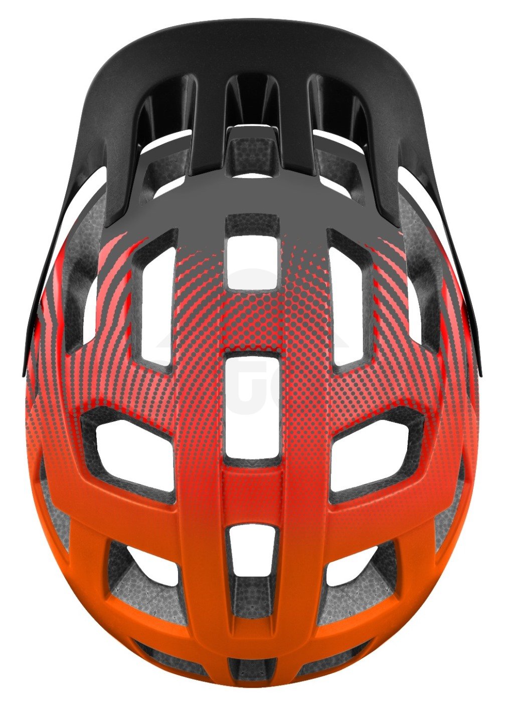 Cyklo helma R2 Fargo - černá/oranžová