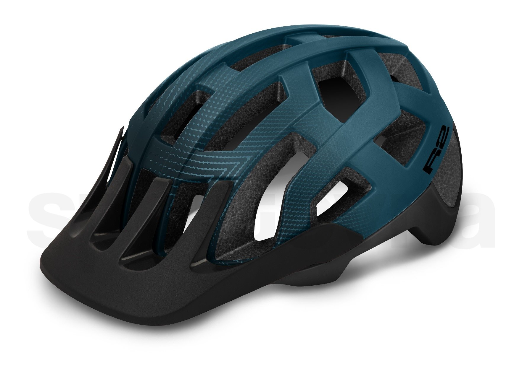 Cyklo helma R2 Fargo - modrá/černá
