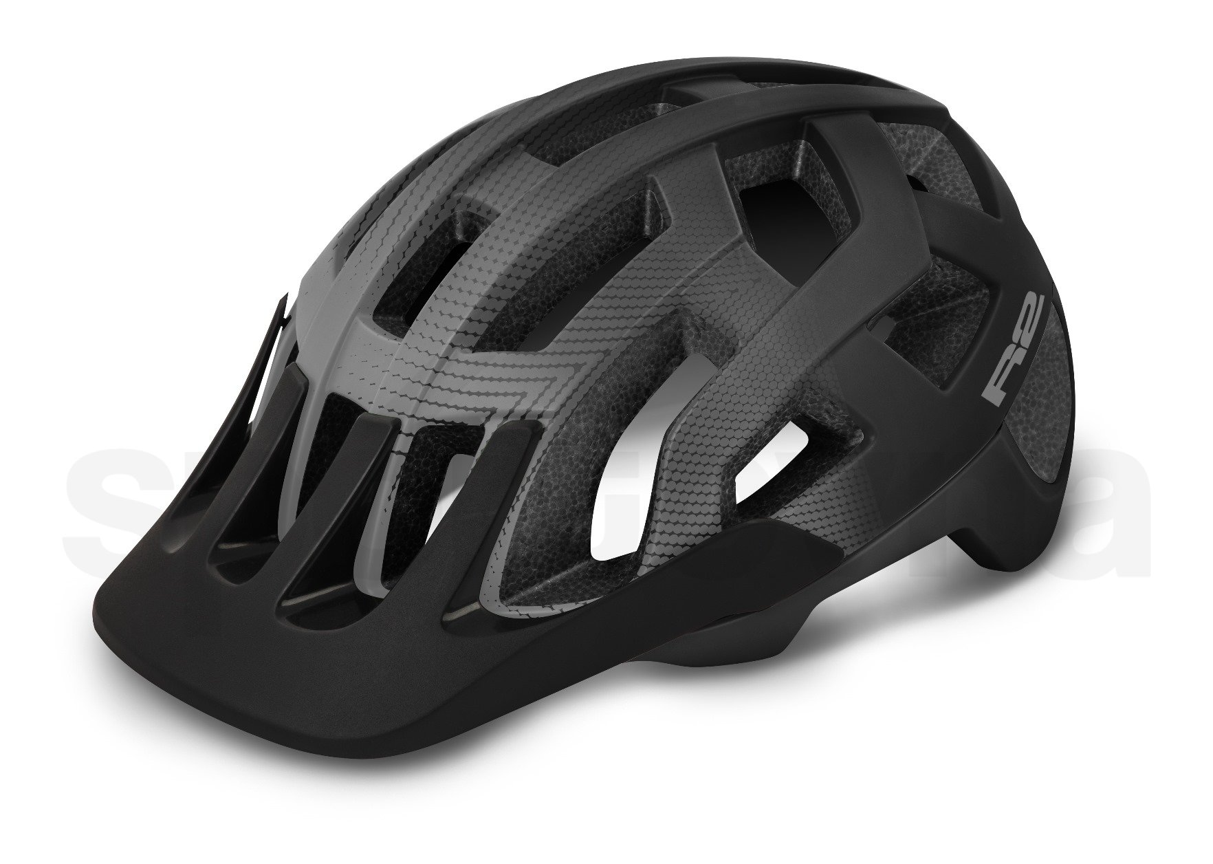 Cyklo helma R2 Fargo - černá/šedá