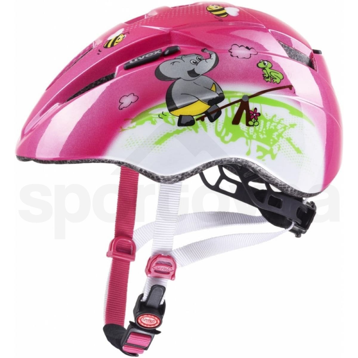 Cyklo helma Uvex Kid 2 K - růžová